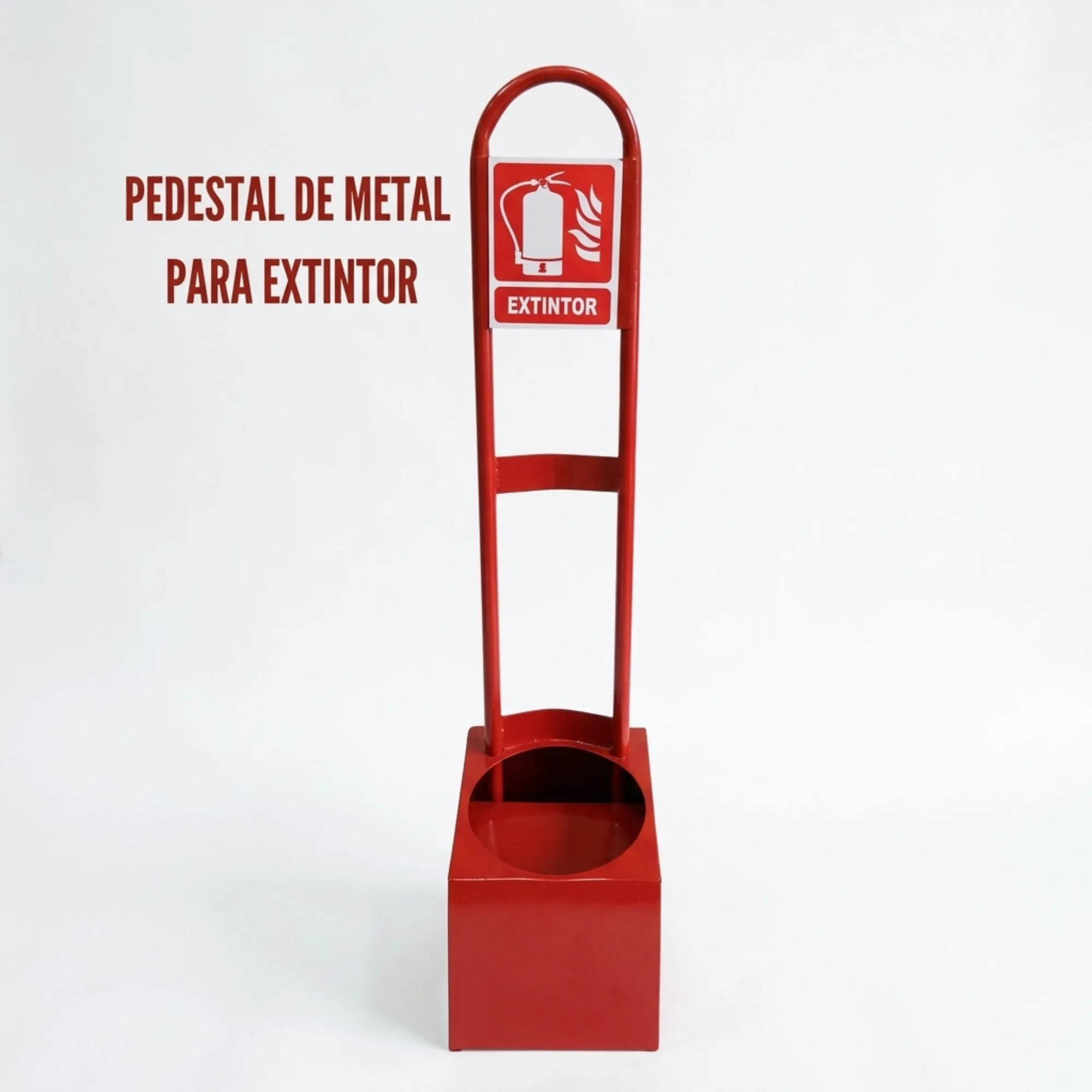 Pedestales para señalización de seguridad